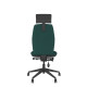 Solo Medium Back Chair Small Seat with Headrest